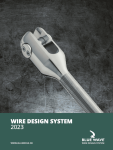 Voorkant Wire Design System Blue Wave catalogus 2023